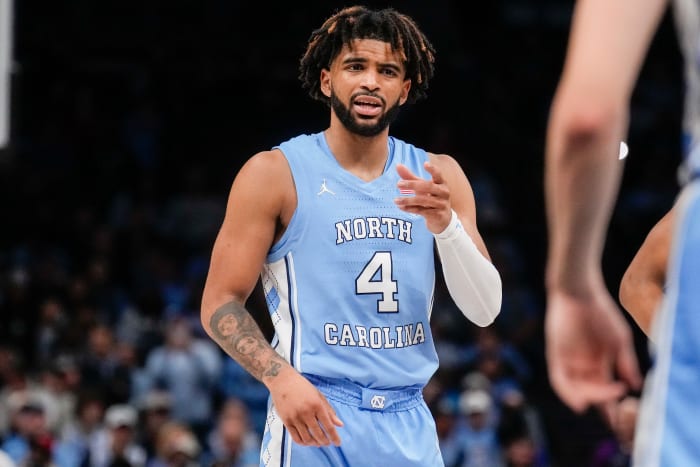 UNC basketball guard RJ Davis